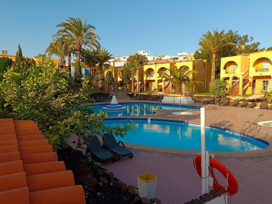 Casa Buenavida - Coqueto Apartamento Reformado, Piscina Y Terraza Lägenhet Maspalomas  Exteriör bild